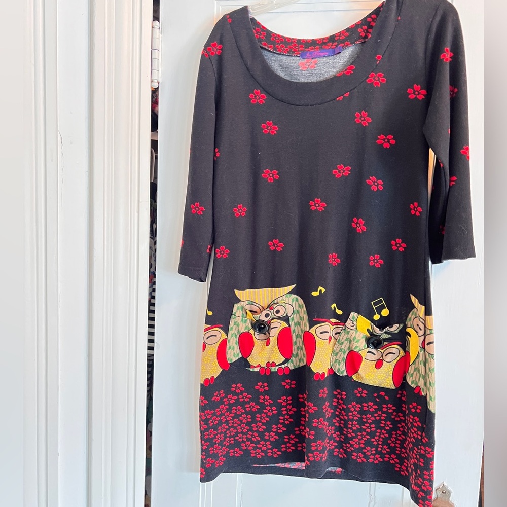 Joe Brown’s Owl Print Dress